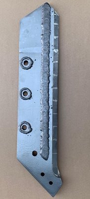 CHARRUE - Soc de charrue - Soc de charrue adaptable kverneland 20" KK073009 carbure et rechargement gauche