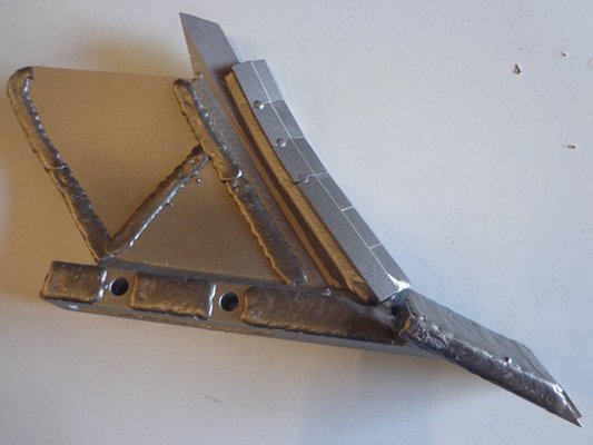 Décompacteur - Soc à lame - Soc à lame adaptable Durou carbure complet et rechargement bec et versoir gauche