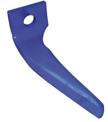 Herse rotative - Dent de herse - Dent de herse Rabewerk 84377702 KG34L avec 2 plaquettes carbure et rechargement gauche