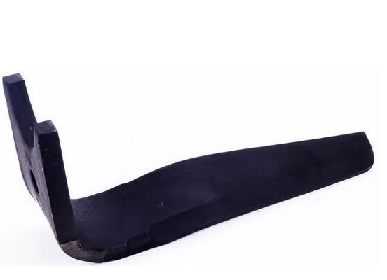 Herse rotative - Dent de herse - Dent de herse adaptable Kuhn/Huard 2500090 avec 2 plaquettes carbure et rechargement gauche