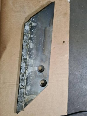 Déchaumeur - Aileron - Aileron adaptable Razol aramix carbure droite