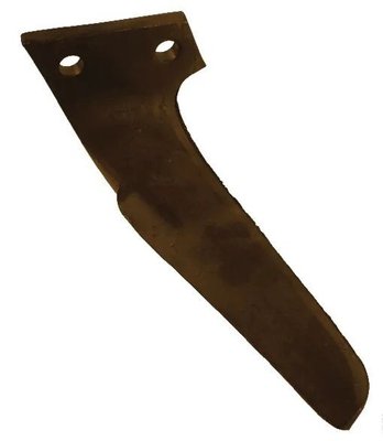 Herse rotative - Dent de herse - Dent de herse adaptable Falc avec 2 plaquettes carbure gauche