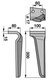 Dent de herse rotative adaptable Breviglieri référence 0060184D avec 2 plaquettes carbure et rechargement droit