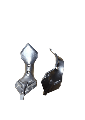 Déchaumeur - Soc de chisel - Soc de chisel adaptable Kongskilde réversible 110*6*295 courbé carbure et rechargement