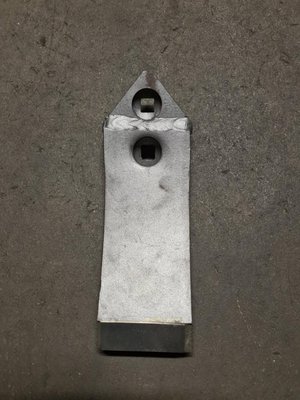 Déchaumeur - Soc de déchaumage - Soc de déchaumeur adaptable Cultimer Kuhn carbure