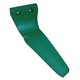 Dent de herse MAE080246 Kverneland avec 3 plaquettes carbure et rechargement gauche