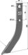 Dent de buteuse adaptable AMAC rechargé 