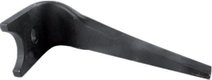 Dent de herse attache rapide Rapidfit gauche avec 3 plaquettes carbure