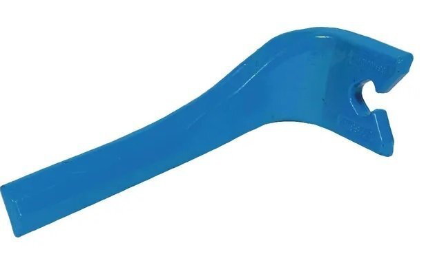 Herse rotative - Dent de herse - Dent de herse Origine Lemken Zirkon 12 avec 2 plaquettes carbure droite