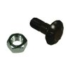 Boulon tête ronde collet carré 12*30 Lemken avec écrou