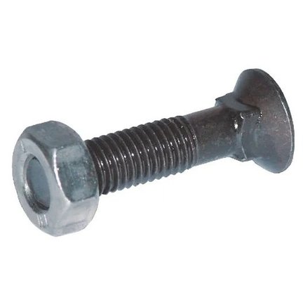 Boulonnerie - Boulon - Boulon tête fraisé collet carré 10*60 avec écrou
