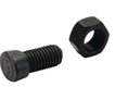 Boulon tête conique 2 méplats 12*30 avec écrou