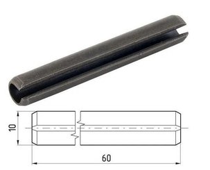 Boulonnerie - Goupille - Goupille mécanindus 10x60