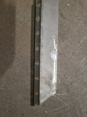 Pièces à souder - Bords à souder - Bord à souder 315*70*15 biais avec 7 plaquettes carbure