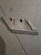 Soc de rasette adaptable Kverneland 56873 carbure et rechargement droite