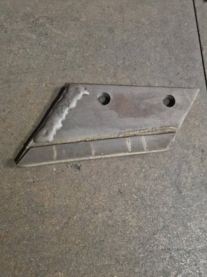 CHARRUE - Soc de rasette - Rasette origine Naud 04032101 Gauche avec carbure et rechargement 