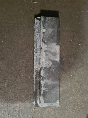 Pièces à souder - Bords à souder - Bord à souder 135*70*15 carbure biais gauche