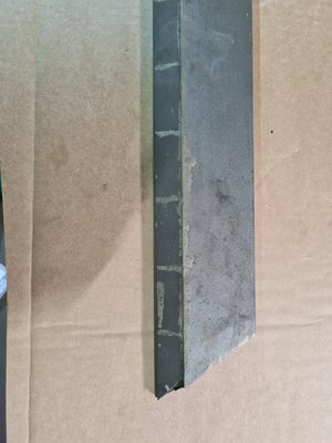 Pièces à souder - Bords à souder - Bord à souder 270*70*15 biais carbure droite