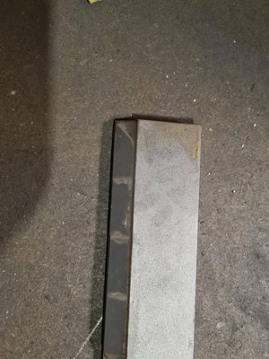 Pièces à souder - Bords à souder - Bord à souder 180*70*15 4 plaquettes biais gauche