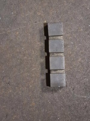 Pièces à souder - Bords à souder - Mise à souder 135*30*15 4 plaquettes