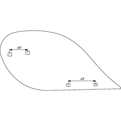 CHARRUE - Versoir de rasette - Versoir de rasette Lemken 3470654 D0 droite