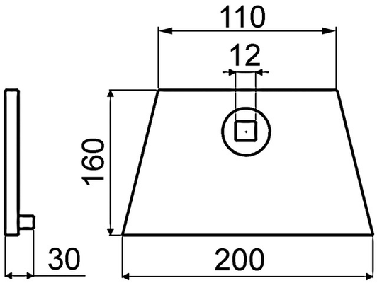 CHARRUE - Talon - Talon réversible Bonnel 14900021