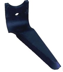 Herse rotative - Dent de herse - Dent de herse quick fit Kverneland avec 3 plaquettes carbure et rechargement épaisseur 15 droite