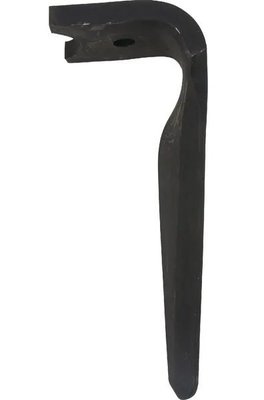 Herse rotative - Dent de herse - Dent de herse Quick-Fit Kverneland épaisseur 18 avec 3 plaquettes carbure et rechargement gauche