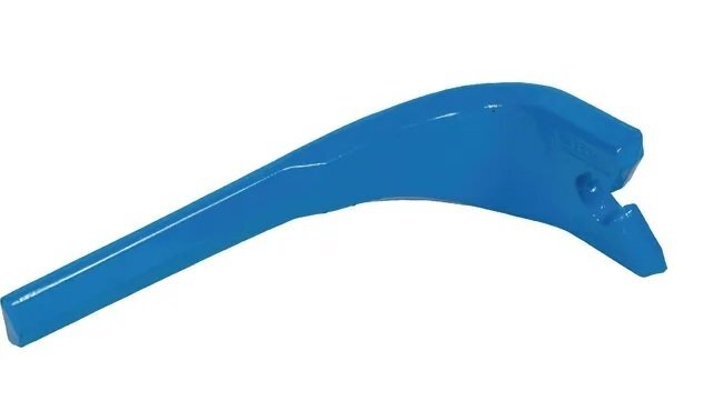 Herse rotative - Dent de herse - Dent de herse Origine Lemken zirkon 12 avec 3 plaquettes carbure gauche