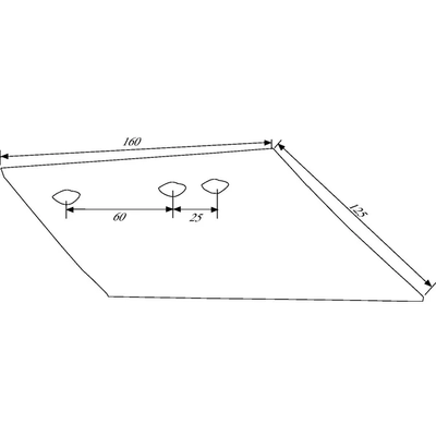 CHARRUE - Soc de rasette - Soc de rasette adaptable Kuhn 631106 ZD droite 