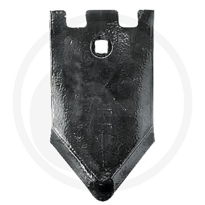 Déchaumeur - Soc de déchaumage - Bec de déchaumage adaptable Quivogne / Rau 070050 | RF15133 | 1587-A 10 CA