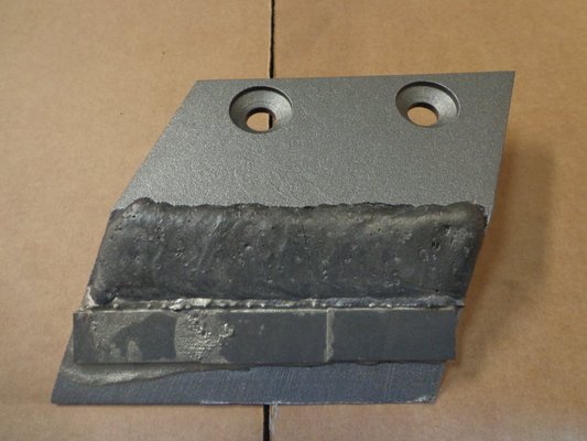 Décompacteur - Soc à lame - Bord d'attaque adaptable Agrisem carbure et rechargement droite