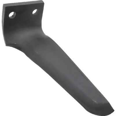 Herse rotative - Dent de herse - Dent de herse adaptable type Maschio Dominator M36100216R avec 2 plaquettes carbure carbure et rechargement gauche