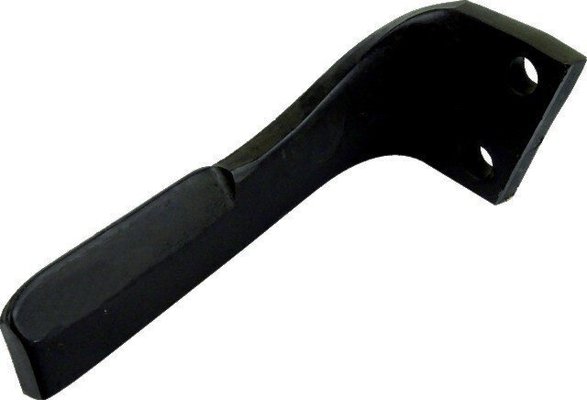 Herse rotative - Dent de herse - Dent de herse adaptable Lemken Zirkon 6 et 9 boulonnée 3377033 avec 3 plaquettes carbure et rechargement gauche