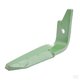 Dent de herse Amazone KE302 EP15 avec 2 plaquettes et rechargement droite