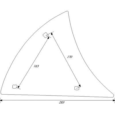 CHARRUE - Etrave - Etrave Adaptable Lemken B2K 3451001 gauche
