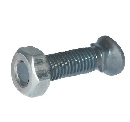 Boulonnerie - Boulon - Boulon tête ovale collet carré 10*40 avec écrou