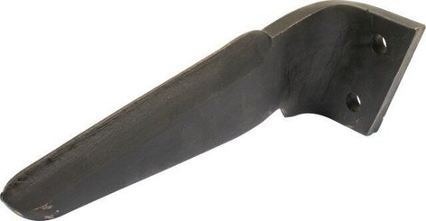 Herse rotative - Dent de herse - Dent de herse Sulky boulonnée avec 2 plaquettes carbure et rechargement gauche