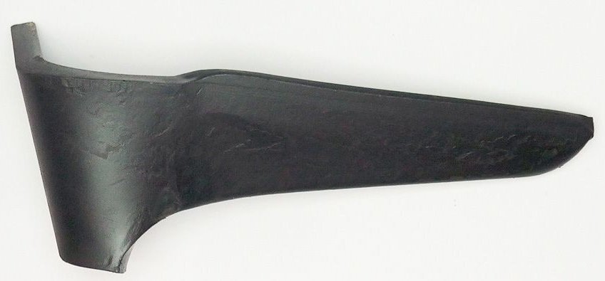 Herse rotative - Dent de herse - Dent de herse Sulky boulonnée avec 2 plaquettes carbure et rechargement gauche