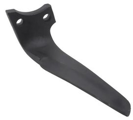 Herse rotative - Dent de herse - Dent de herse adaptable KG30 avec 3 plaquettes carbure et rechargement gauche
