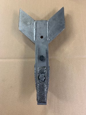 Décompacteur - Pieds de décompacteur - Pied de décompacteur adaptable Duro Jallu 250 mm carbure et rechargement (sans bec)