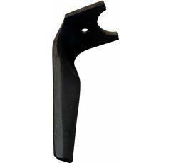 Herse rotative - Dent de herse - Dent de herse 2500100 avec 2 plaquettes carbure et rechargement droite