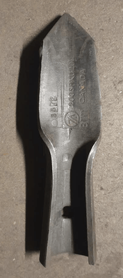 Déchaumeur - Soc de déchaumage - Soc à échange rapide adaptable Bourgault / Kverneland/ Rau