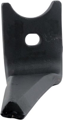 Herse rotative - Dent de herse - Dent de herse attache rapide Rapidfit gauche avec 2 plaquettes carbure et rechargement