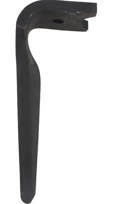 Herse rotative - Dent de herse - Dent de herse Quick-Fit Kverneland épaisseur 18 avec 2 plaquettes carbure droite