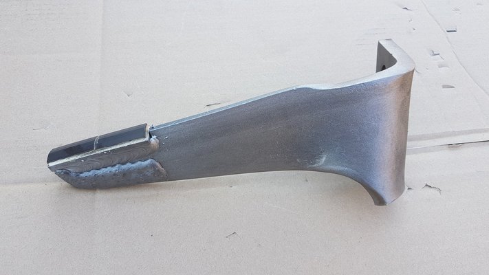 Herse rotative - Dent de herse - Dent de herse Sulky boulonnée avec 2 plaquettes carbure et rechargement gauche