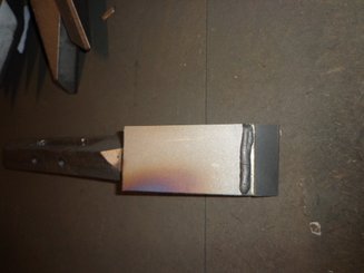 Décompacteur - Soc à lame - Pied pour soc à lame adaptable Michel/Jamet EA 80 longueur 590 avec carbure - droit