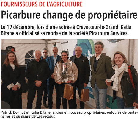 Retrouvez-nous dans le journal Oise Agricole !